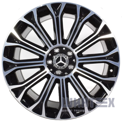 Mercedes OEM A2224015900 S-Klasse W222 9.5x20 5x112 ET43.5 DIA66.6 Schwarz gl